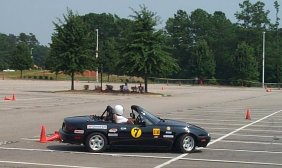 John Mullis autocrossing